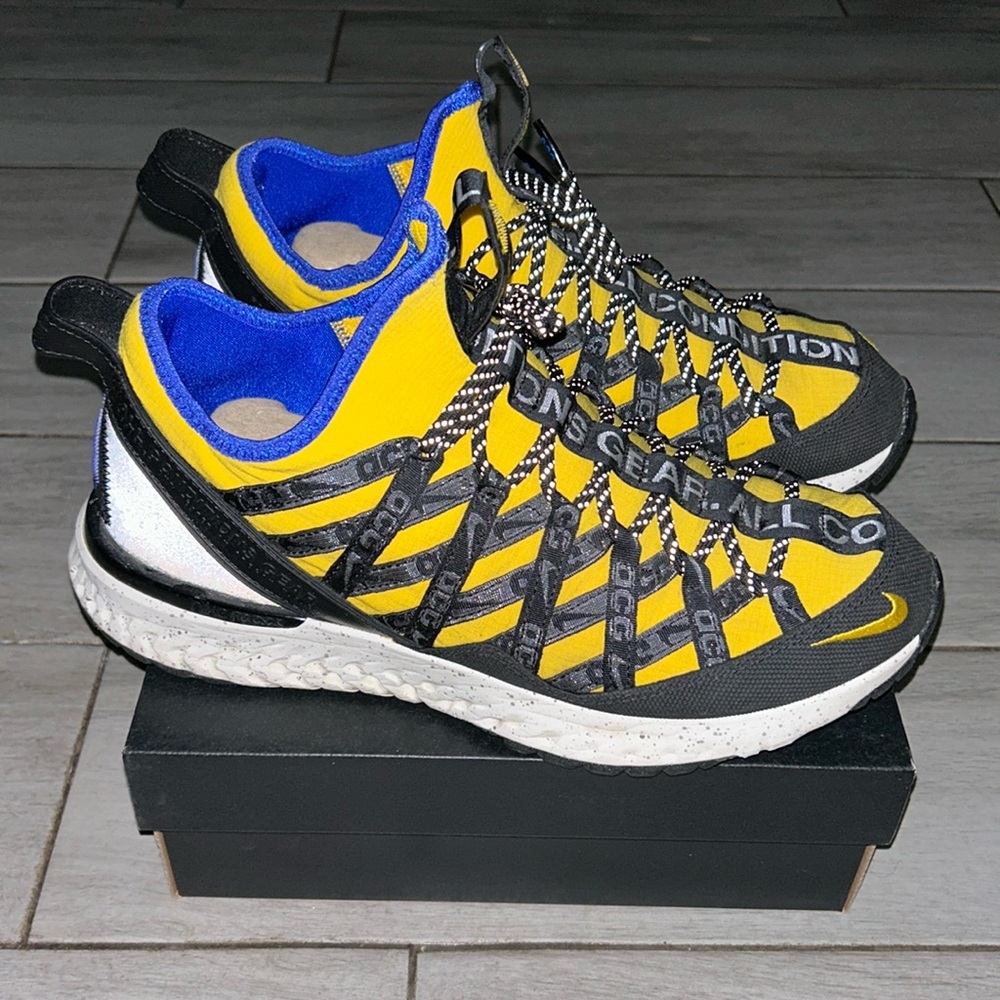 Nike ACG React Terra Gobe. Size 10 Men’s- Amarillo/Blue/Blk Colorway
